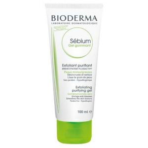 Bioderma sebium exfoliating purifying exfoliating gel for oily skin 100 ml