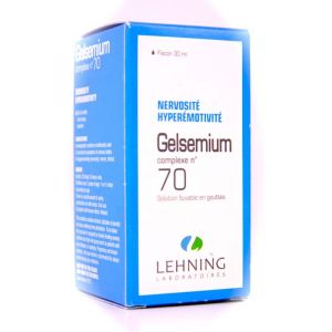 Gelsemium Complexe L70 Orale Gtt 1 Flacone Da 30ml