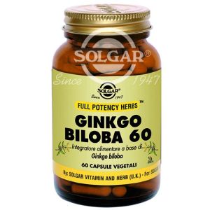 Solgar Ginkgo Biloba 60cps Veg