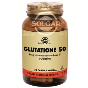 Solgar Glutathione 50 of 30 Vegetable Capsules