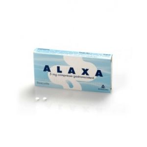 Angelini Alaxa 5mg product 20 Gastro-resistant Tablets