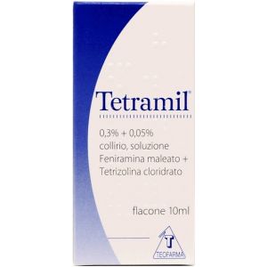 Tetramil Eye Drops 0.3% + 0.05% Pheniramine Maleate 10ml