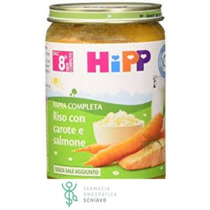 Hipp Bio Ready Meal Rice With Carrots And Salmon 220g
