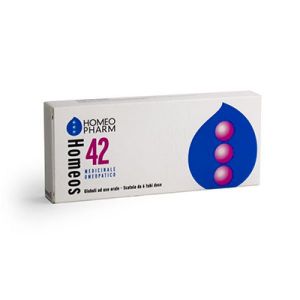 Homeos 42 Globuli 6 Tubes Single dose