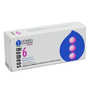 Homeos 6 of 12 Globuli Single-dose tubes