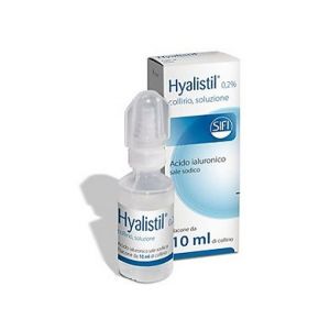 Eye Drops Ha 0.2% E Hyalistil Bio Pf Distilled Water Red Fruits 10ml