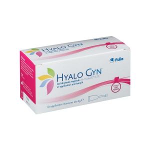 Hyalo gyn moisturizing gel with hyaluronic acid 10 single-dose applicators