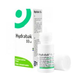 Hydrabak Moisturizing Ophthalmic Solution 10ml