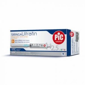 Pic Solution Syringes Ultrafin 5ml With Needle N.14 10 Pieces