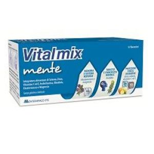 Montefarmaco Otc Vitalmix Mind Food Supplement 12 Vials