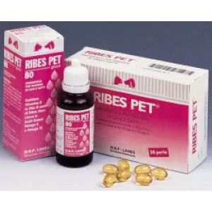 Nbf Lanes Ribes Pet 80 Drops Supplement Against Dermatitis Dogs And Cats 25ml