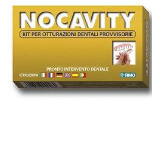 Nocavity kit for temporary dental fillings