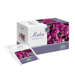 Aboca mallow soothing and moisturizing herbal tea 20 sachets