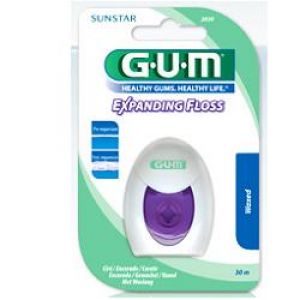 Gum expanding floss dental floss gingival sensitivity 30 meters