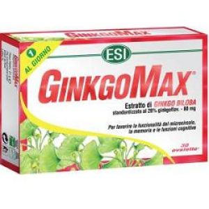 Esi Ginkgomax Memory Supplement 30 Ovalette
