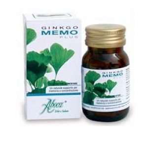 Aboca Ginkgo Memo Plus Memory And Concentration Supplement 50 Capsules