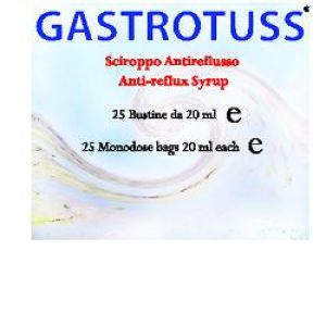Sciroppo Antireflusso Gastrotuss 25 Bustine Monodose 20ml