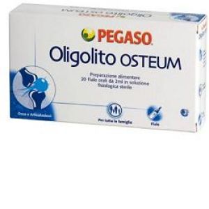 Pegaso Oligolito Osteum Food Supplement 20 Vials 2ml