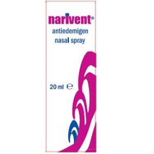 Narivent Anti-Edemic Nasal Spray 20ml bottle