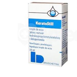 Keratostill Lubricating And Moisturizing Eye Drops 10ml Vial