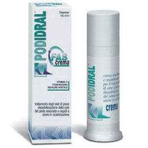 Podidral Fas Emollient And Reepithelializing Cream Fissures Foot 100ml