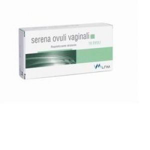 Serena 10 vaginal ovules with moisturizing action counteracts vaginal dryness