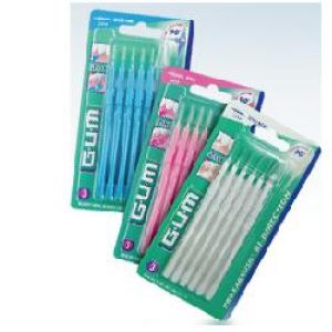 Gum bi-direction interdental brushes ultrafine tip 2114 6 pieces