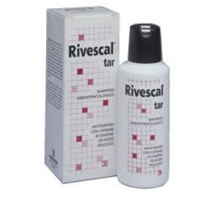 Rivescal tar anti-dandruff shampoo with juniper tar and salicylic acid