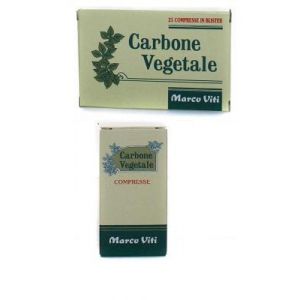 Marco Viti Vegetable Coal Intestinal Supplement 40 Tablets