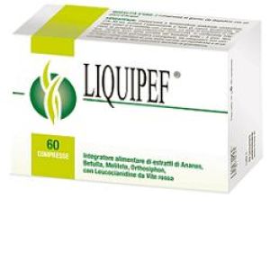 Liquipef anti-cellulite supplement 60 tablets