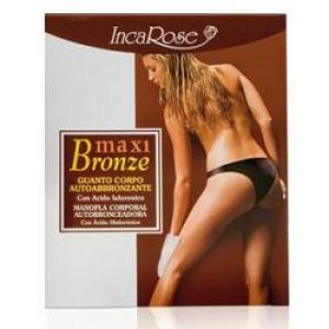 Incarose maxi bronze disposable body self-tanning glove 17ml