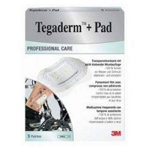 Tegaderm + Pad Plaster With Buffer 9x15 Cm 5 Pieces