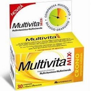 Multivitamix Chrono Supplement Vitamins And Minerals 30 Tablets