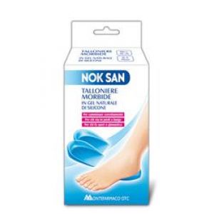 Nok San Soft Silicone Heel Cup Size M 1 Pair