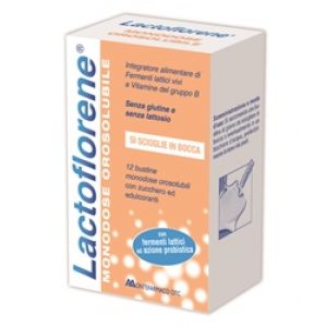 Lactoflorene Plus Supplement Lactic Ferments Single-dose 12 Buccal Sachets