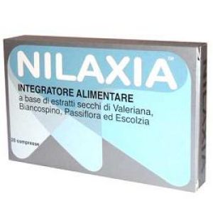 Nilaxia Supplement For Sleep Valerian And Hawthorn 20 Tablets