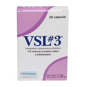 Vsl3 Lactic Ferments 20 Capsules