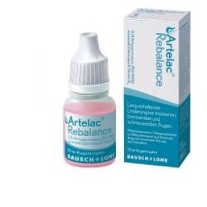 Bausch + Lomb Artelac Rebalance Preservative Free Eye Drops 10ml