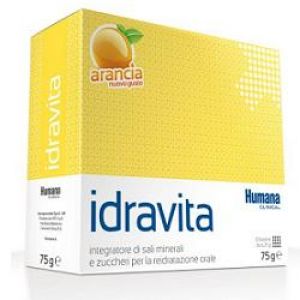 Humana Idravita Food Supplement Orange Flavor 12 Sachets