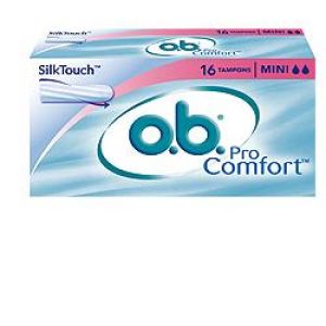 O.b. Pro Comfort O.b. SilkTouch Pro Comfort Tampon Mini 16 Pieces