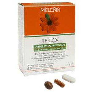 Tricox 20 tablets + 20 gels + 20 capsules new formula