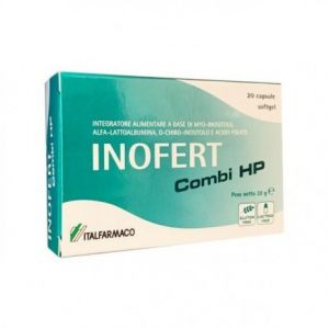Inofert combi hp polycystic ovary supplement 20 capsules