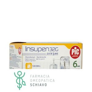 Ago Penna Insulina Pic Insupen Advanced Gauge 32x6 Mm 100 Pezzi