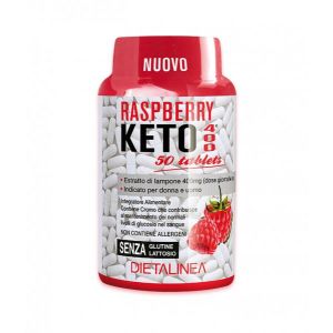 Dietalinea raspberry keto 400 dietary supplement 50 tablets
