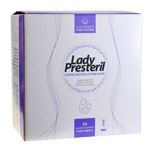 Lady presteril postpartum pads 24 pieces