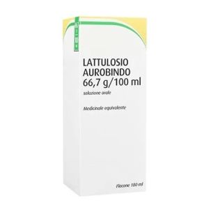 Lactulose aurobindo Oral Soluz 1 Bottle 180ml 66.7%