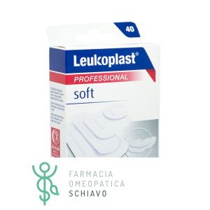 Leukoplast Soft Delicate Plasters in Fabric 40 Assorted Pieces