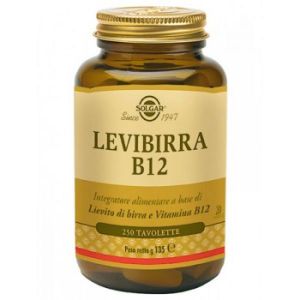 Solgar Levibirra B12 Energy Supplement 250 Tablets