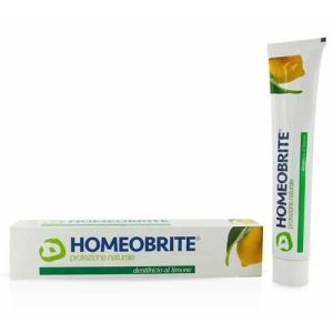 Homeobrite Lemon Toothpaste Sensitive Teeth and Gums 75 ml