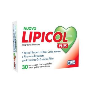 Lipicol Plus Retard Integratore per il Colesterolo 30 Compresse